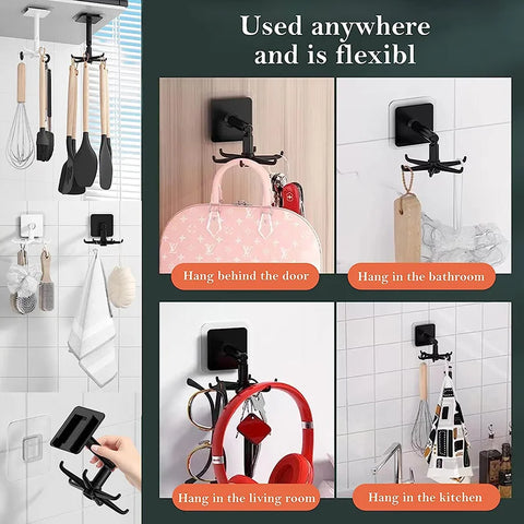 360 Degree Rotating Kitchen Hooks