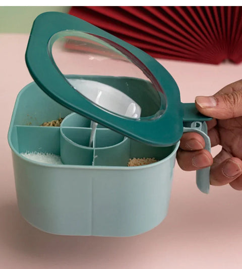 4 In 1 Seasoning Box with Spoon