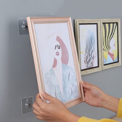 Adhesive Flat Screw Wall Mounts
