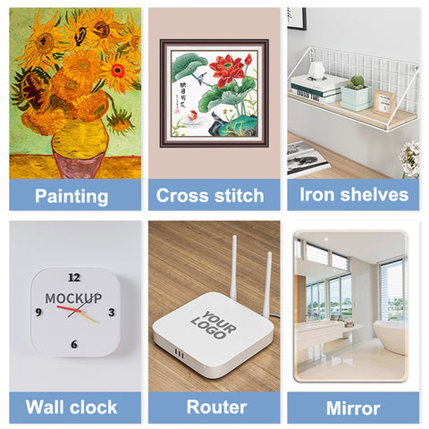 Adhesive Screw Wall Mounts