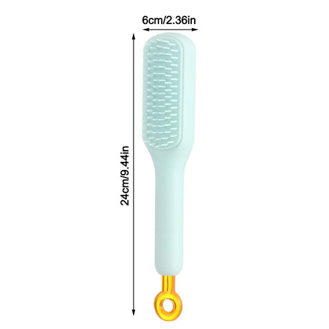 Retractable Self Cleaning Hair Brush