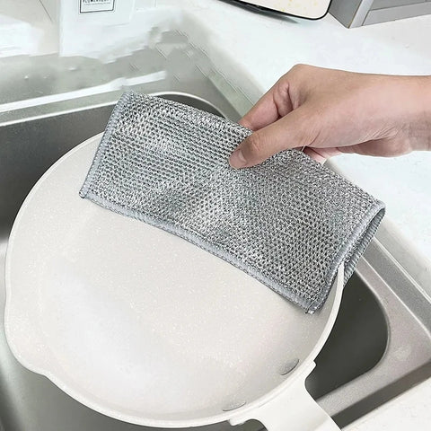 Versatile Non-Scratch Dishcloth for Every Surface