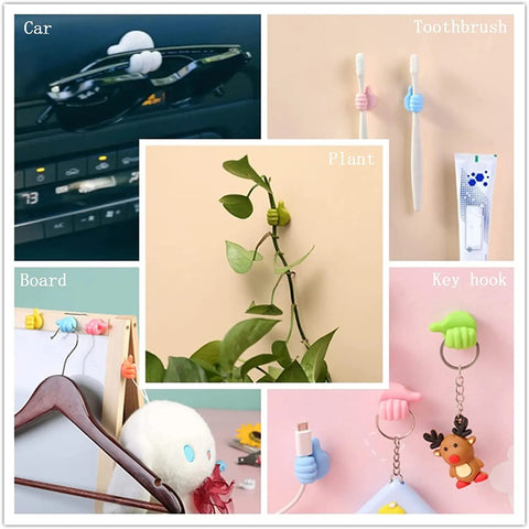 Thumb Hooks Organizer 10 Pcs Set
